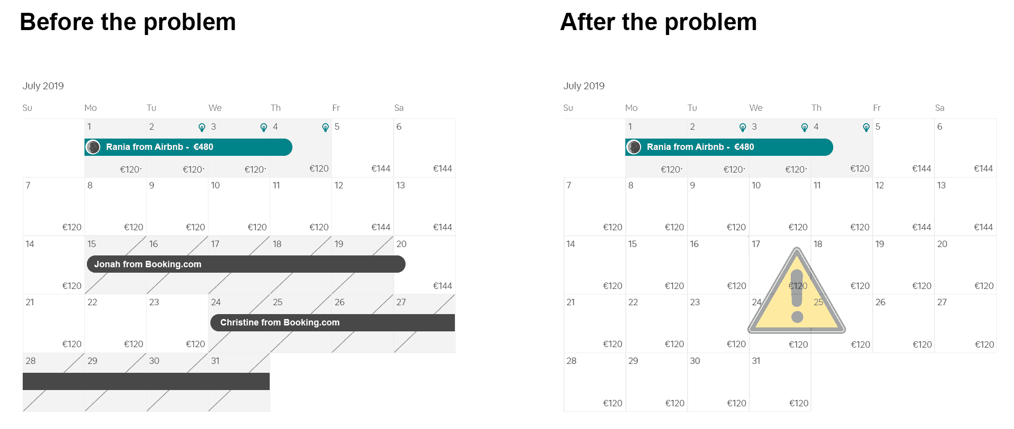 Booking Ical Problem Of 4th April 2019 Explained Hosthub