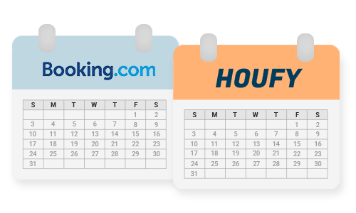 Synchronize Booking and Houfy calendars
