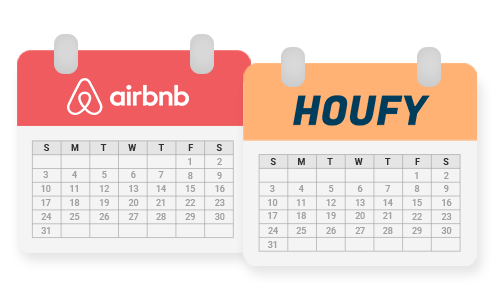 Synchronize Airbnb and Houfy calendars