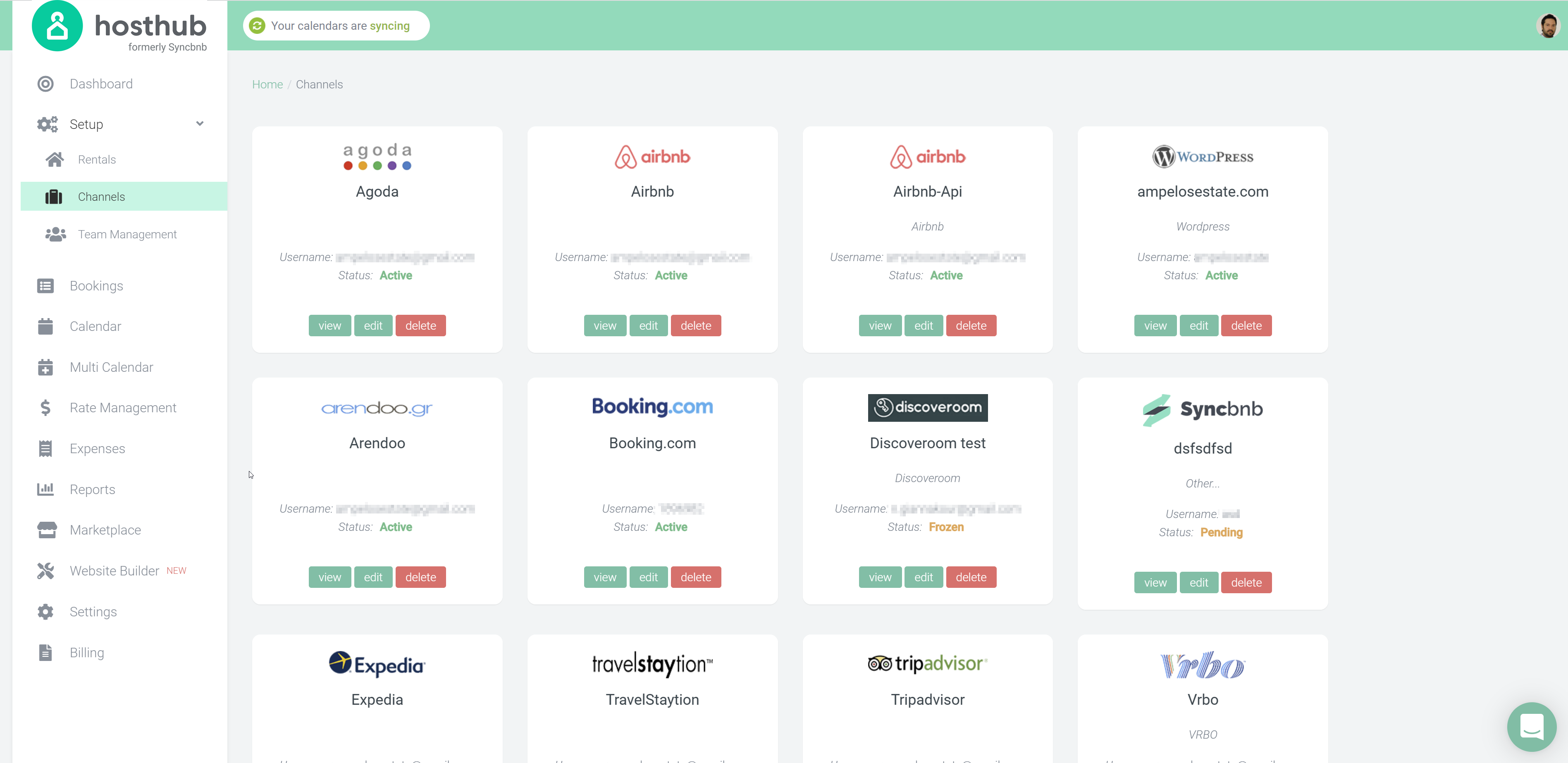 Sync Airbnb and Booking calendars automatically - Hosthub
