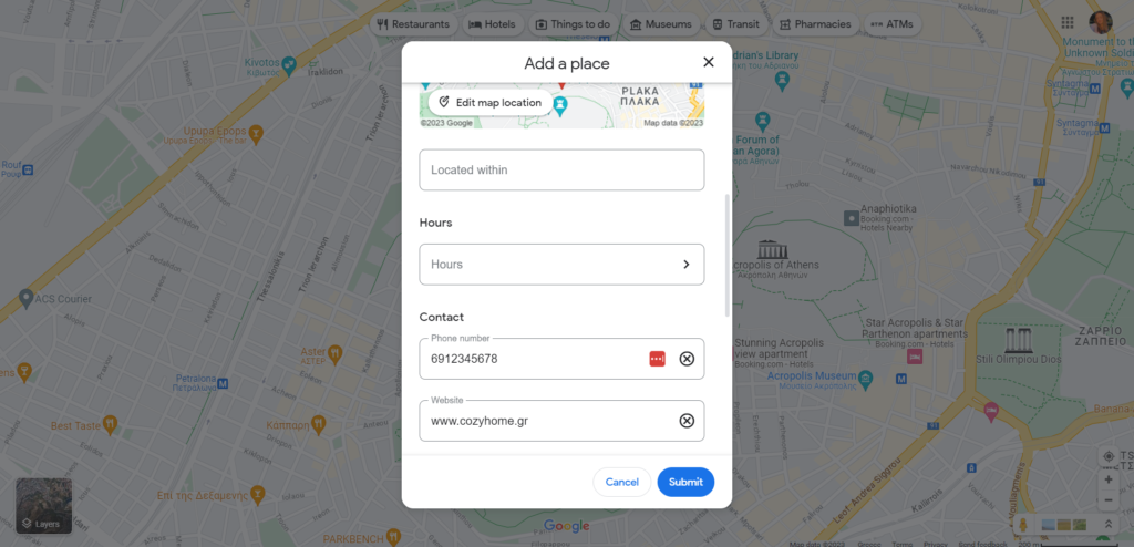 Πώς να καταχωρήσω το κατάλυμά μου στο Google Maps