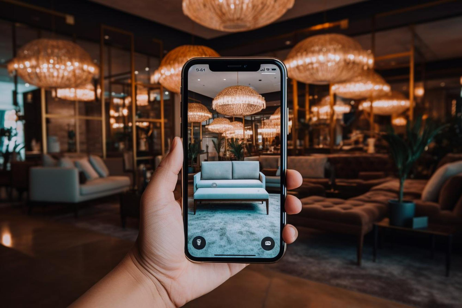 Augmented reality in the furniture and interior design industry
